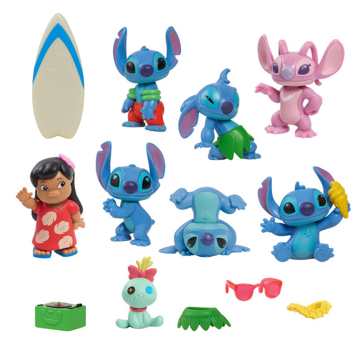 Disney Stitch set figures 6cm-2