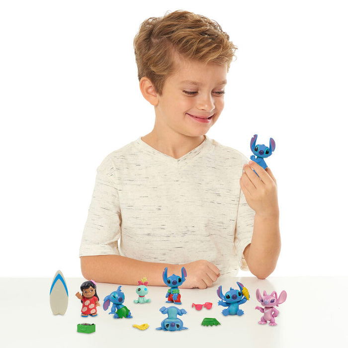 Disney Stitch set figures 6cm-3