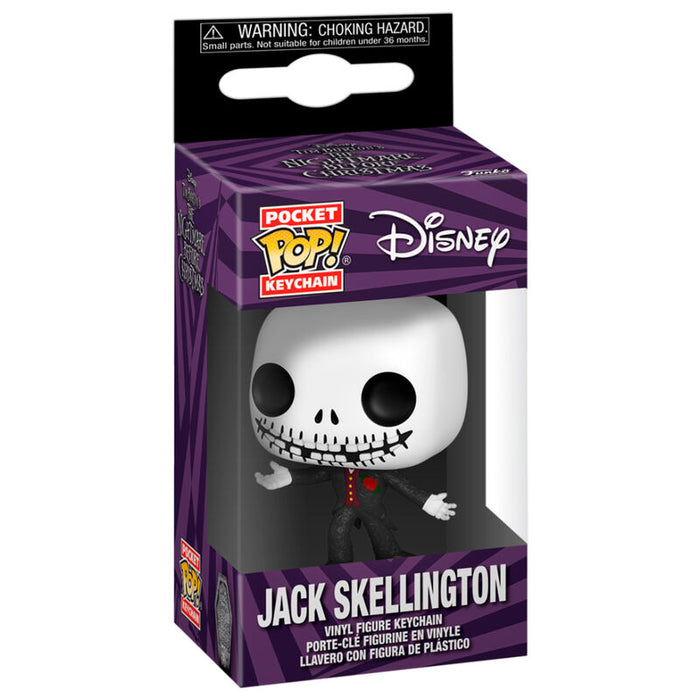 Pocket POP Keychain Nightmare Before Christmas 30th Anniversary Jack Skellington-1