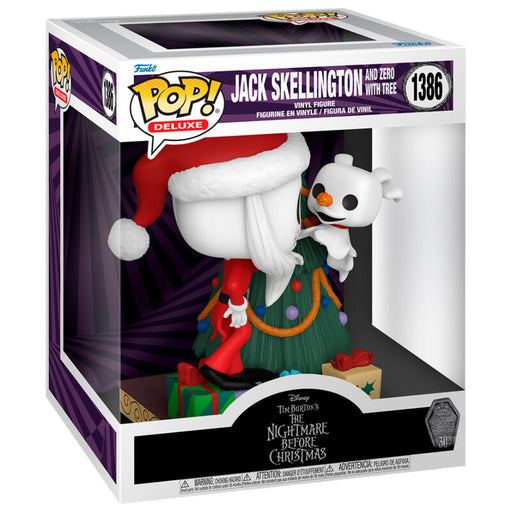 POP figure Deluxe Disney Nightmare Before Christmas 30th Anniversary Jack Skellington and Zero-0