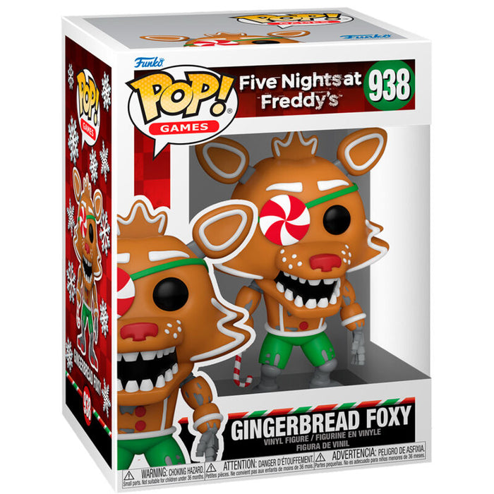 POP figure Five Nights at Freddys Holiday Gingerbread Foxy-1