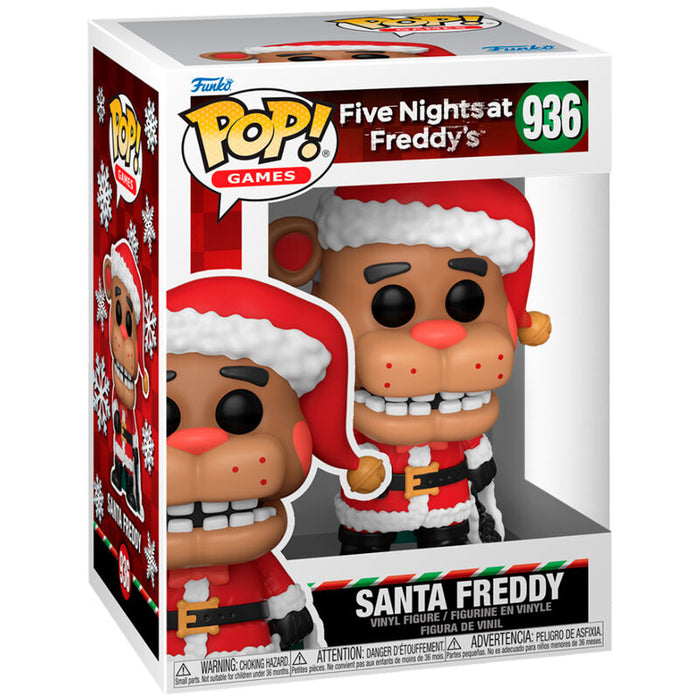 POP figure Five Nights at Freddys Holiday Santa Freddy-1
