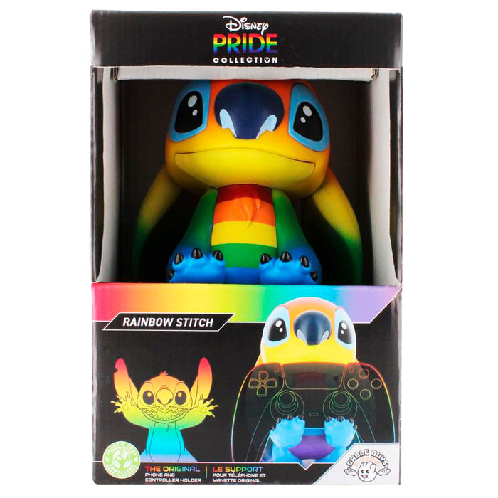 Disney Stitch Rainbow figure clamping bracket Cable guy 20cm-14