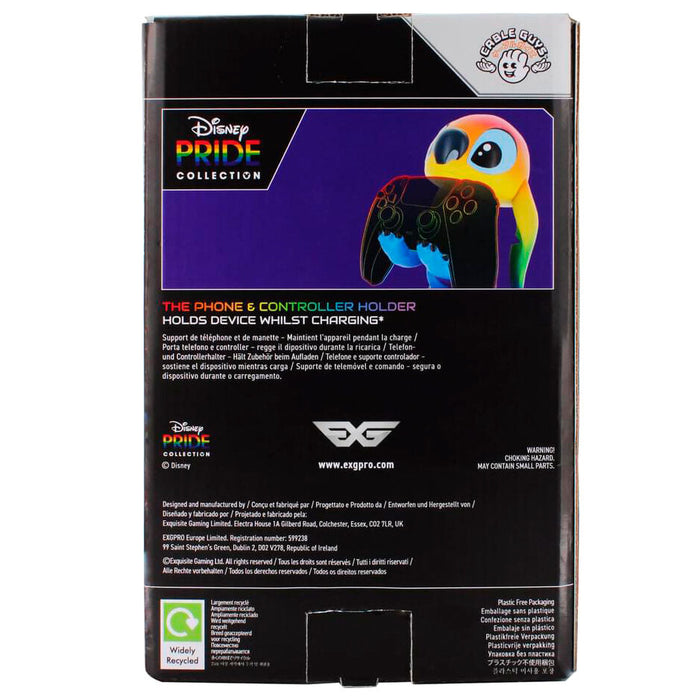 Disney Stitch Rainbow figure clamping bracket Cable guy 20cm-15