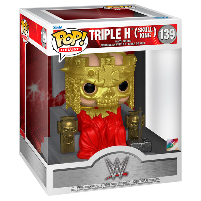 POP figure Deluxe WWE Triple H Skull King-0