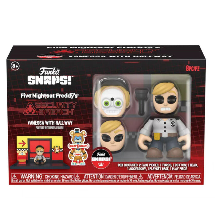 Snaps! figure Five Night at Freddys Vanessa with Hallway-0