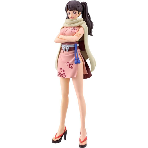 One Piece The Grandline Series Wanokuni Yukata Shinobu Kocho figure 16cm-0