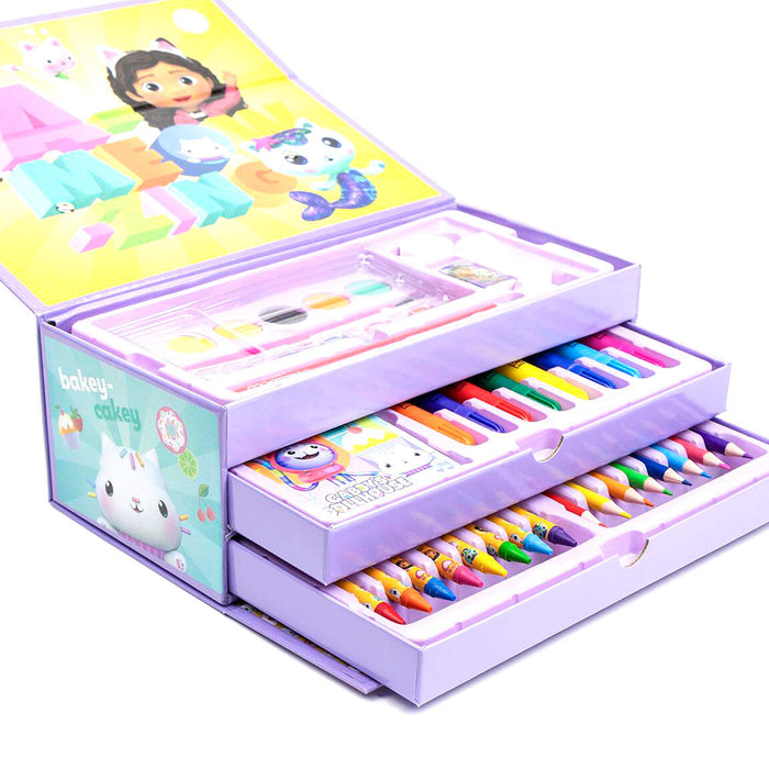 Gabbys Dolls House Colouring stationery case-7
