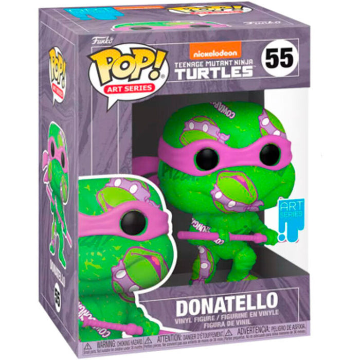 POP figure Ninja Turtles Donatello Artist + Case Exclusive-0