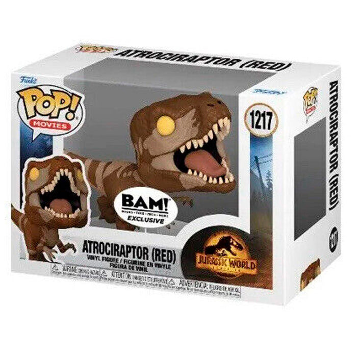 POP figure Jurassic World Atrociraptor Red Exclusive-0