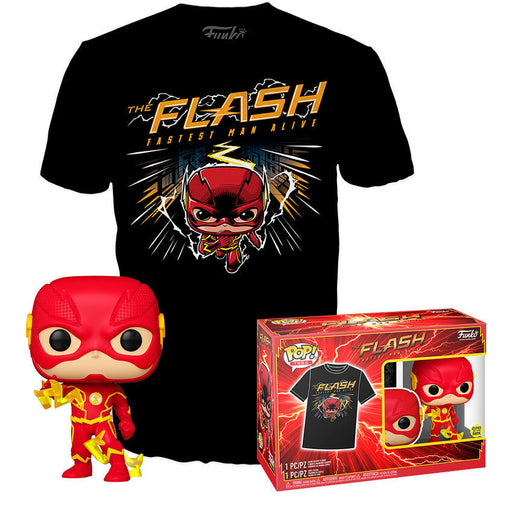 Set figure POP & Tee DC Comics The Flash-0