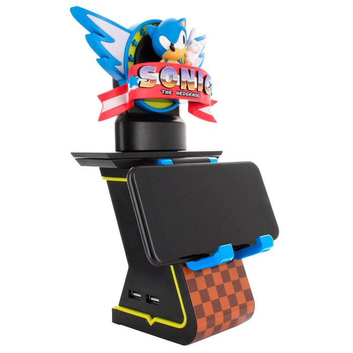 Sonic The Hedgehog Classic Sonic clamping bracket Cable guy Ikon 20cm-6