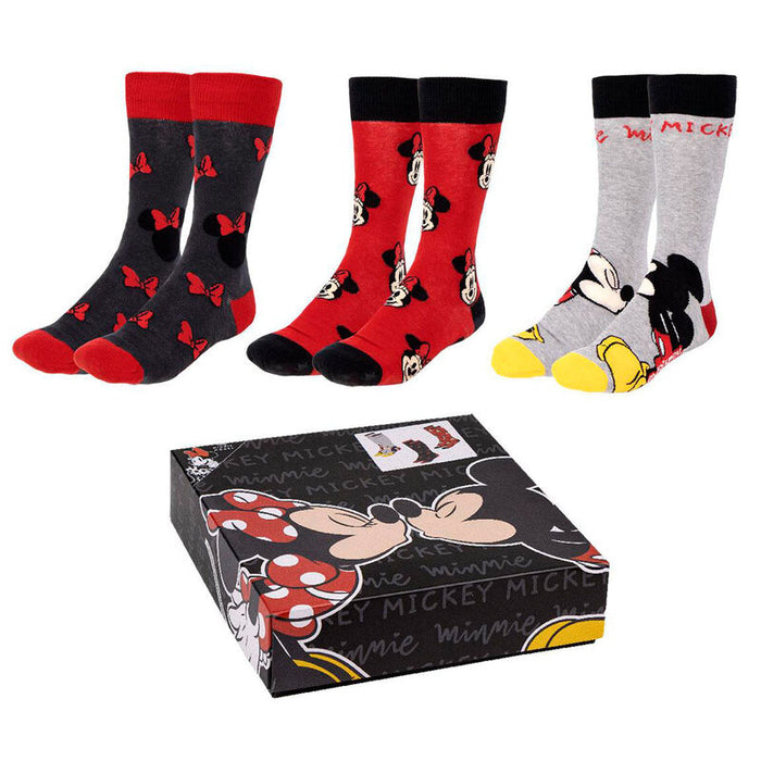 Disney Minnie pack 3 adult socks-0