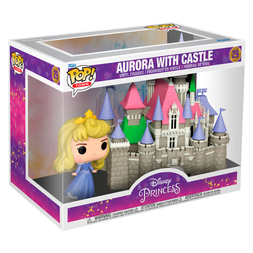 POP figure Town Disney Princess Aurora with Castle-0