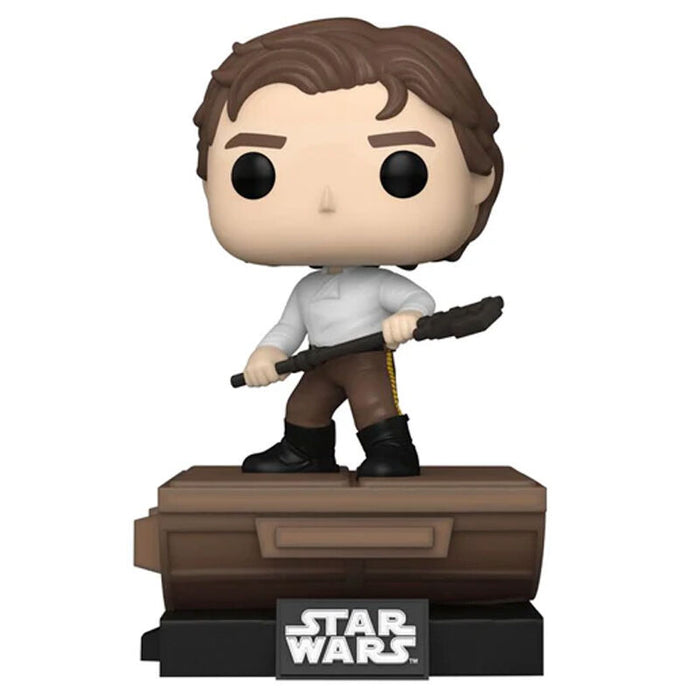 POP figure Deluxe Star Wars Jabba Skiff Han Solo Exclusive-0
