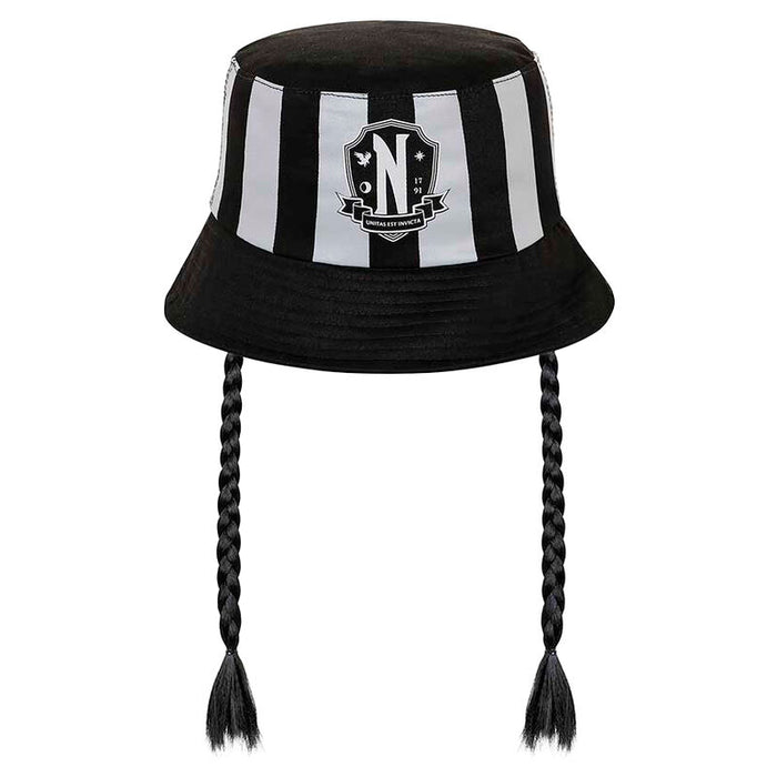 Wednesday braids bucket hat-0