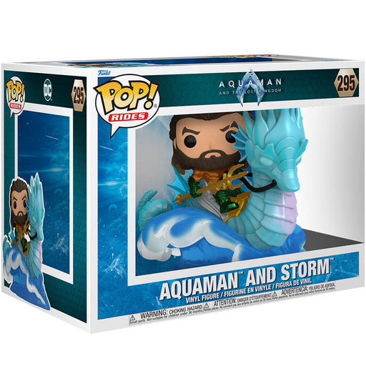 POP figure Ride Deluxe DC Comics Aquaman and the Lost Kingdom Aquaman on Storm-0