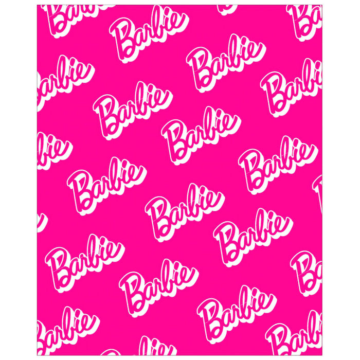 Barbie coral blanket-1