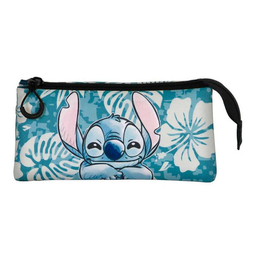 Disney Stitch Aloha triple pencil case-0