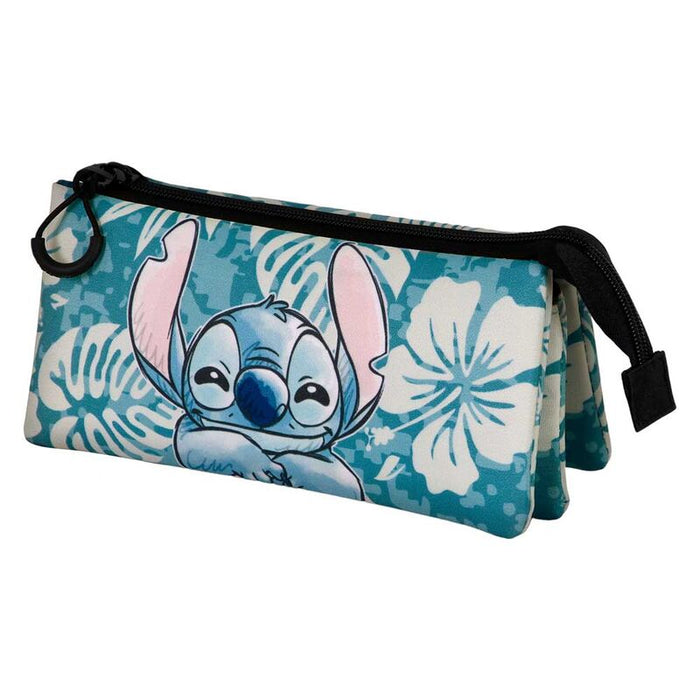 Disney Stitch Aloha triple pencil case-1