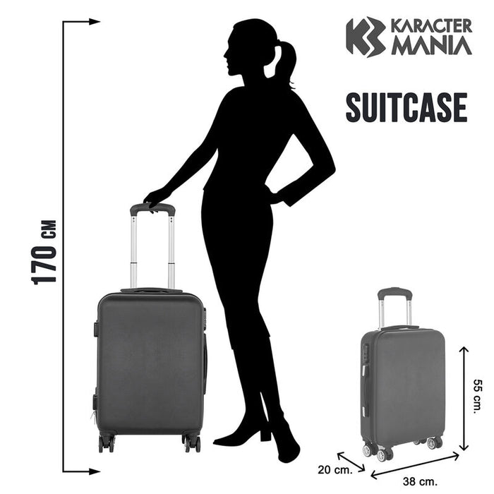 Wednesday Uniform ABS trolley suitcase 55cm-1