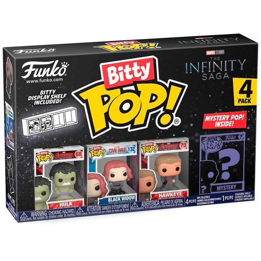 Blister 4 figures Bitty POP Marvel The Infinity Saga Hulk-0