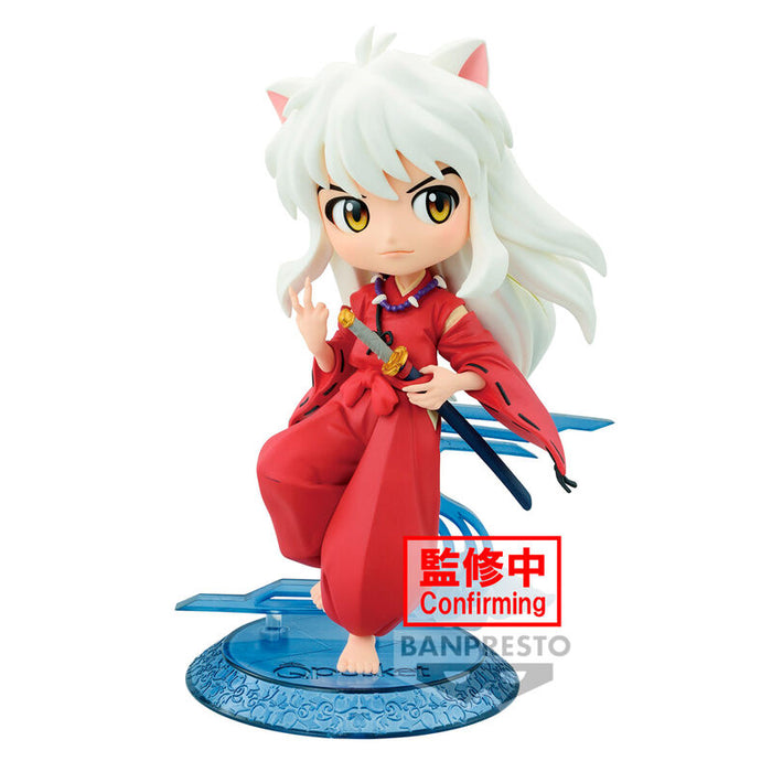 Inuyasha - Inuyasha Q posket together figure 14cm-0