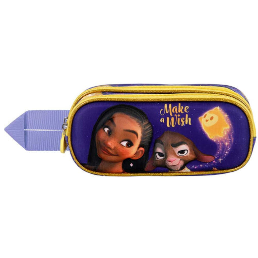 Disney Wish 3D double pencil case-0