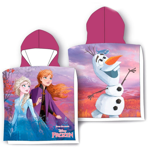 Disney Frozen cotton poncho towel-0