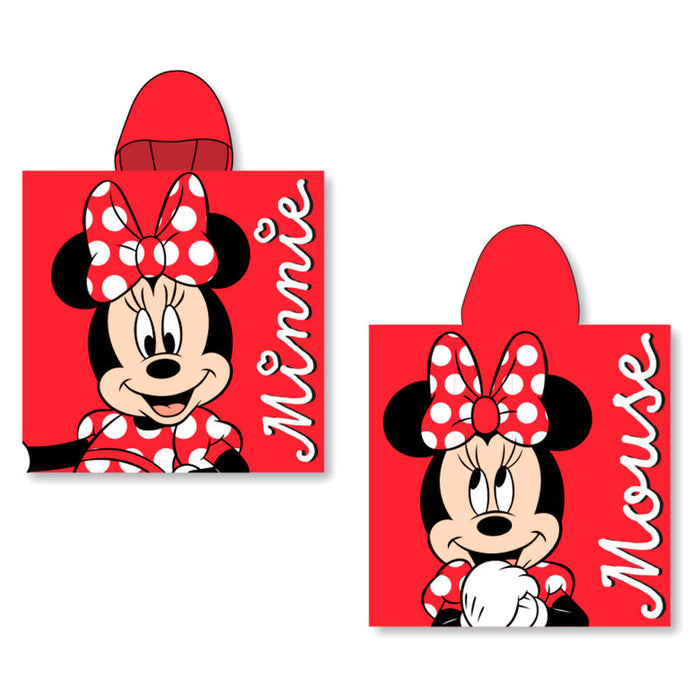 Disney Minnie cotton poncho towel-0