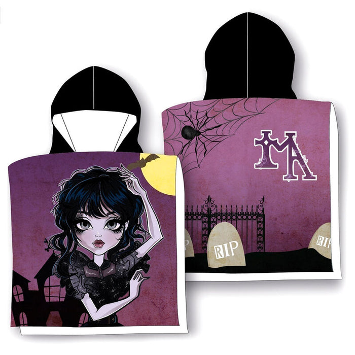 Gothic Girl cotton poncho towel-0