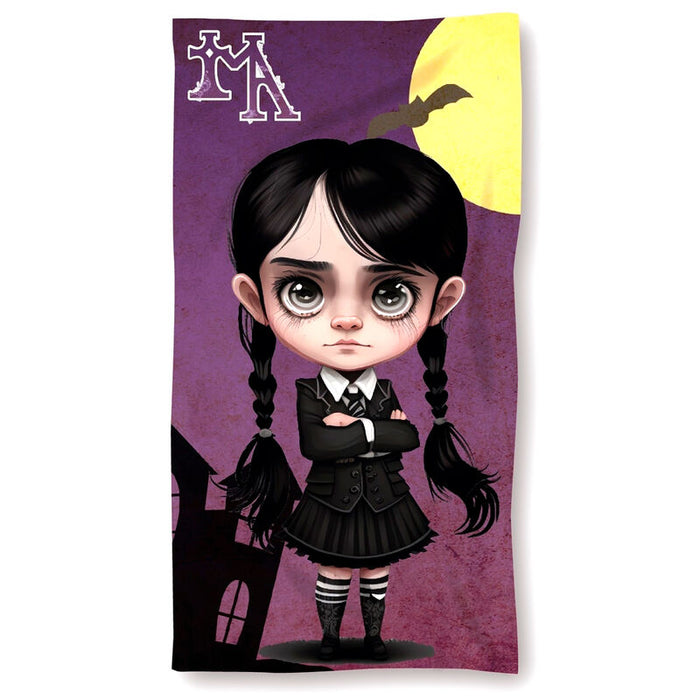 Gothic Girl cotton beach towel-0