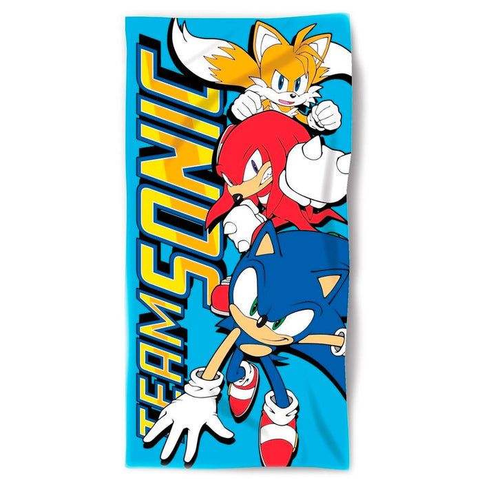 Sonic The Hedgehog cotton beach towel-0