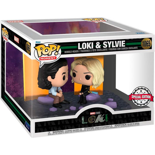 POP figure Moment Marvel Loki - Loki and Sylvie Exclusive-0