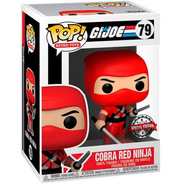 POP figure G.I. Joe Cobra Red Ninja Exclusive-0