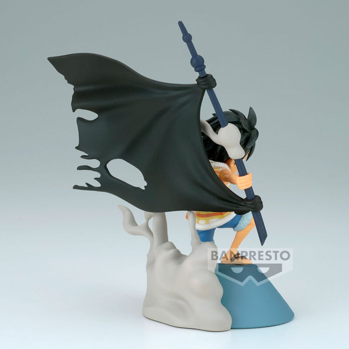 One Piece WCF Log Stories Monkey D Luffy figure 8cm-1