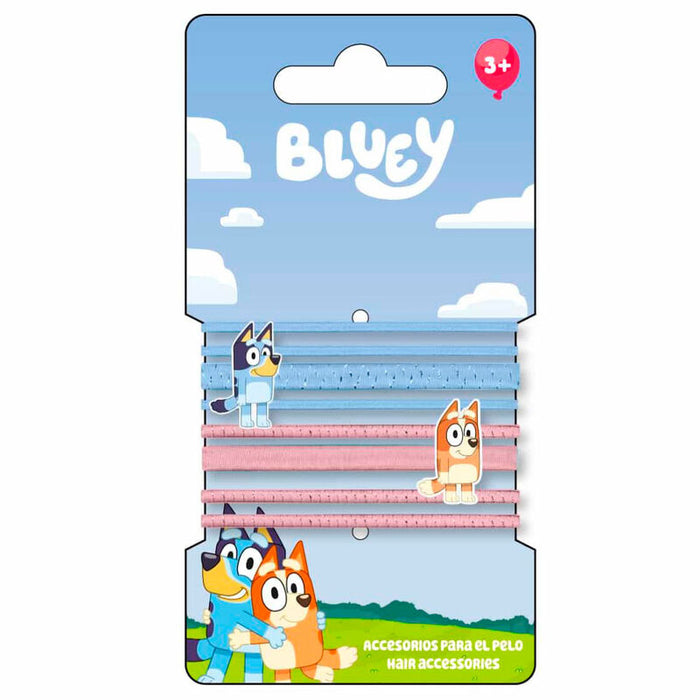 Bluey blister 8 scrunchies-0