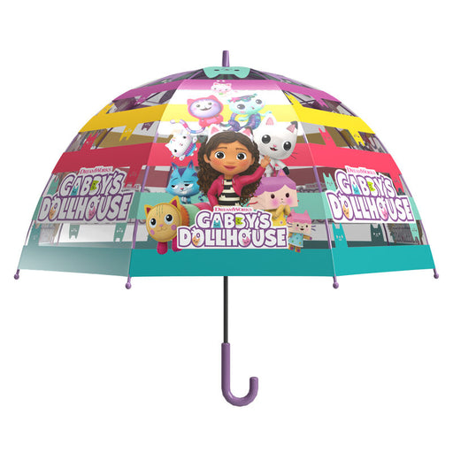 Gabby Doll House manual transparent bubble umbrella 48cm-0