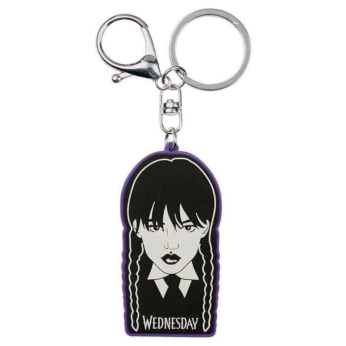 Wednesday Braid keychain-0
