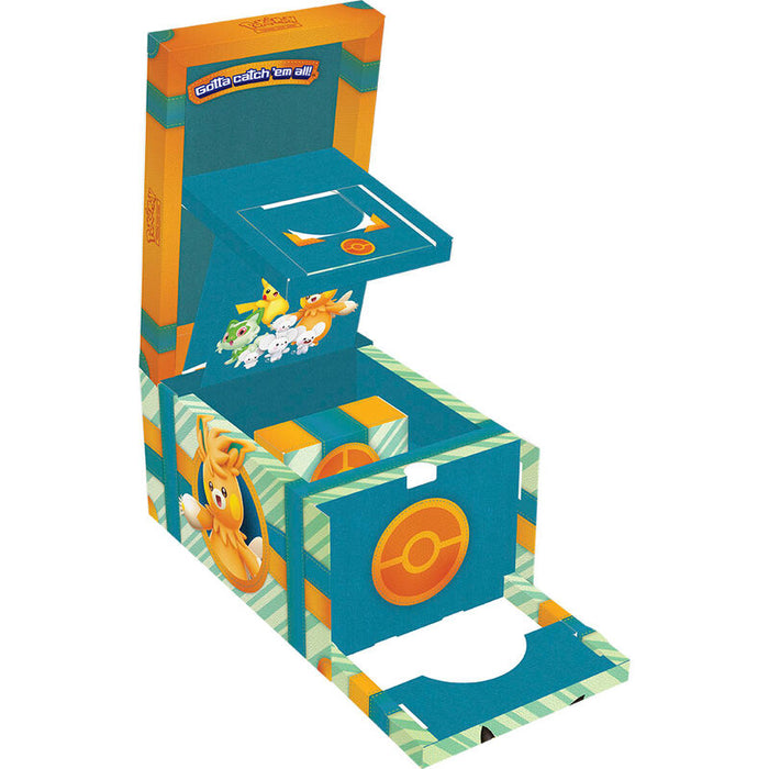 Spanish Pokemon Treasure chest collectable card game-3