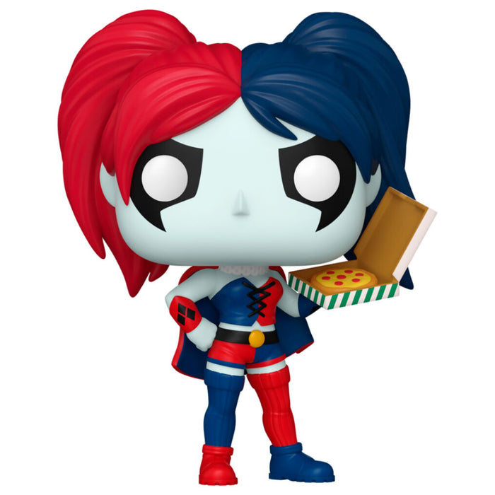 POP figure DC Comics Harley Quinn with Pizza-0