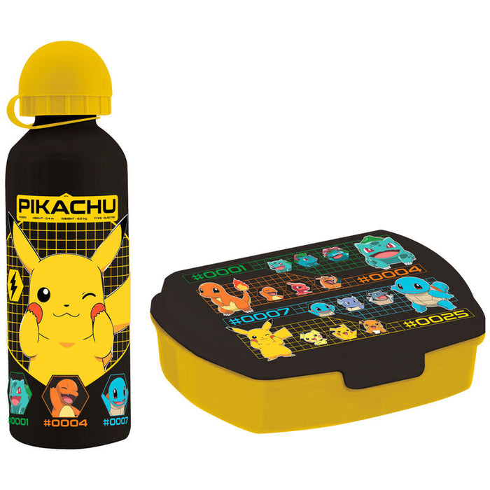 Pokemon Llunch box + aluminium bottle set 500ml-1