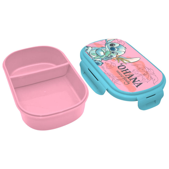 Disney Stitch lunch box + cutlery-1