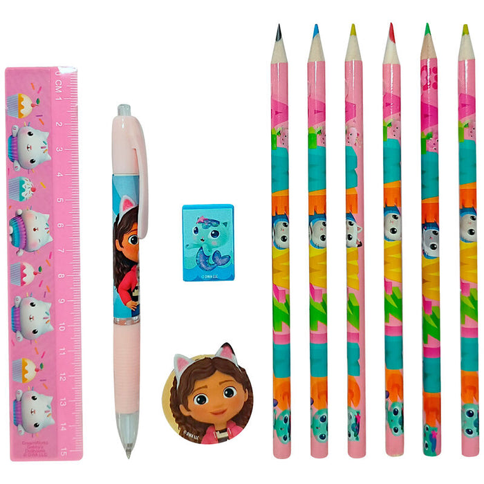 Gabbys Dollhouse stationery set-2