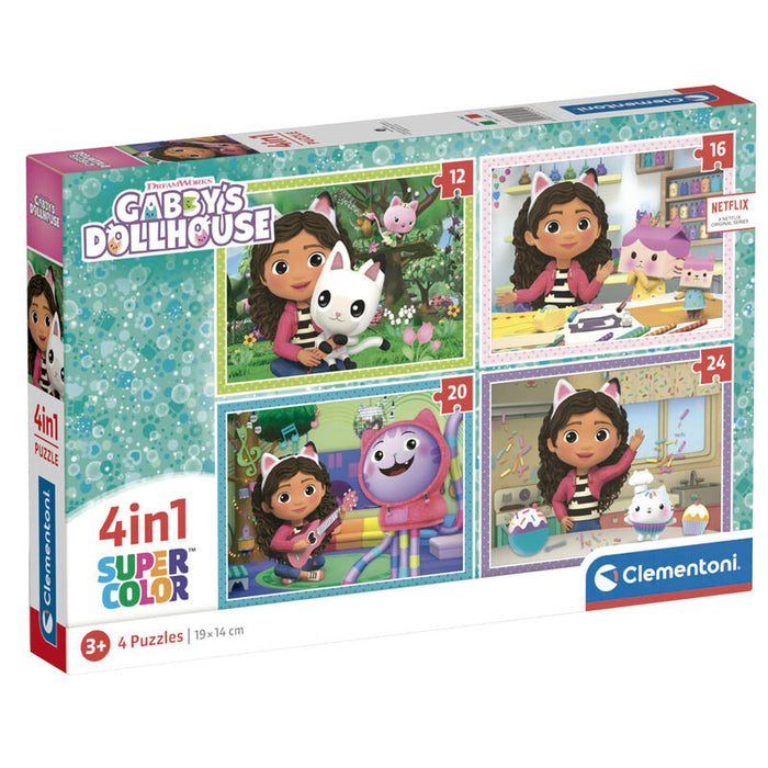 Gabbys Dollhouse puzzle 12-16-20-24pcs-0