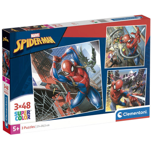 Marvel Spiderman puzzle 3x48pcs-0