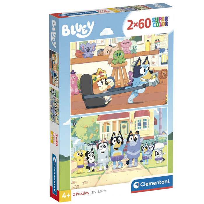 Bluey puzzle 2x60pcs-0