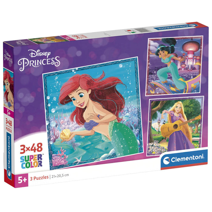 Disney Princess puzzle 3x48pcs-0