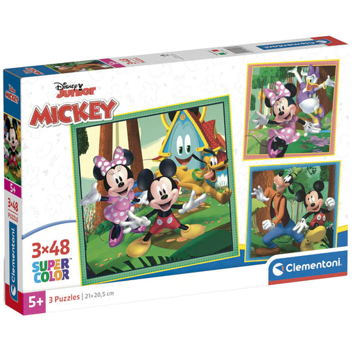 Disney Mickey puzzle 3x48pcs-0
