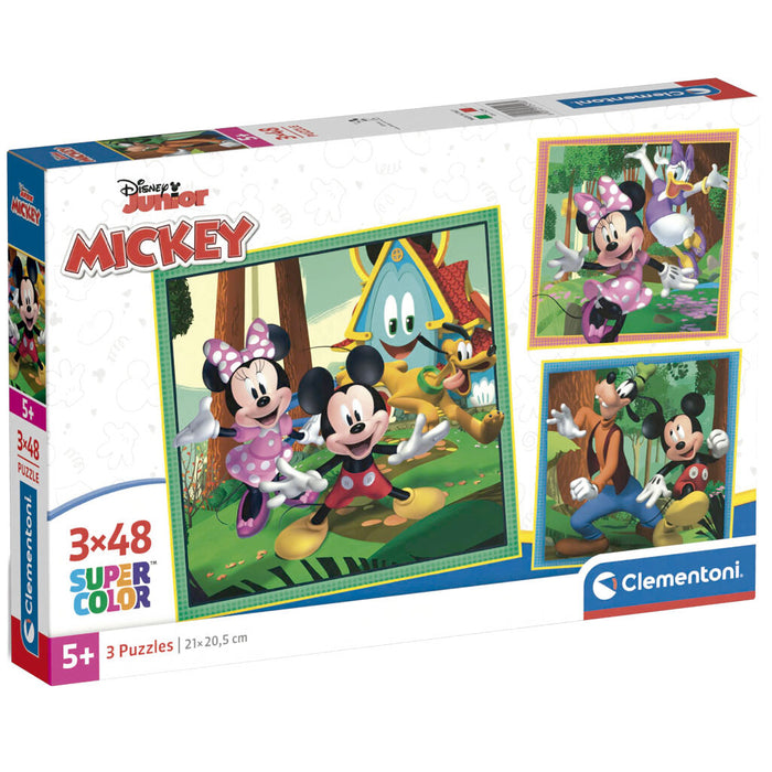 Disney Mickey puzzle 3x48pcs-0